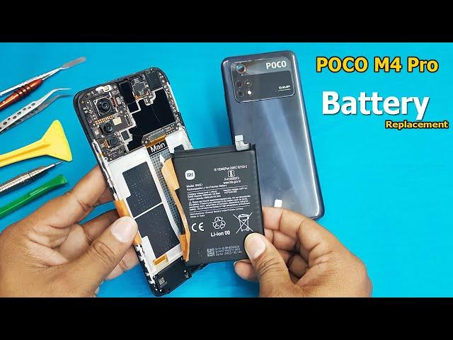 Xiaomi Poco M4 Pro Battery | Poco M4 Pro Battery Replacement | How to Change POCO M4 Pro Battery