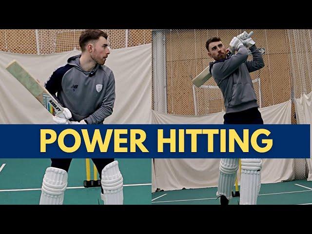 Cricket Power Hitting: Joe Weatherley Masterclass | How To Bat In Cricket & Hit Fours and Sixes