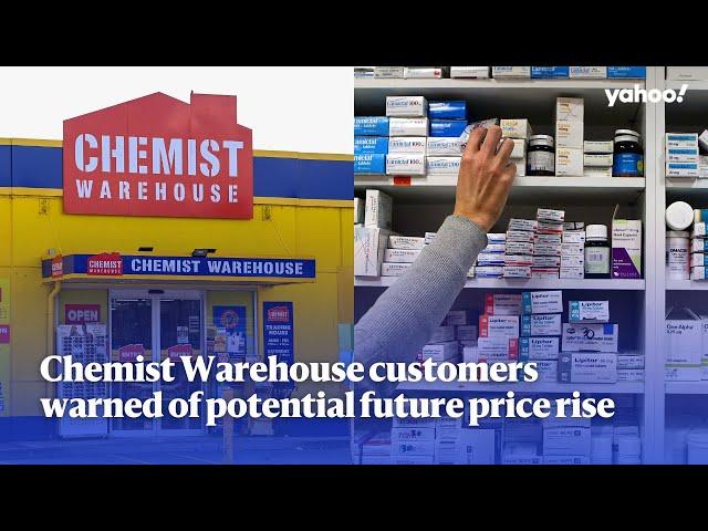 Chemist Warehouse customers warned of potential price rise following merger | Yahoo Australia