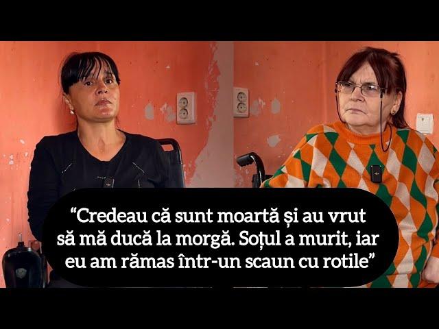 “Credeau că sunt moartă și au vrut să mă ducă la morgă. Soțul a murit, iar eu am rămas paralizată”