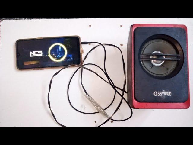 How to connect speaker into earphone .Collab with @achintya tech