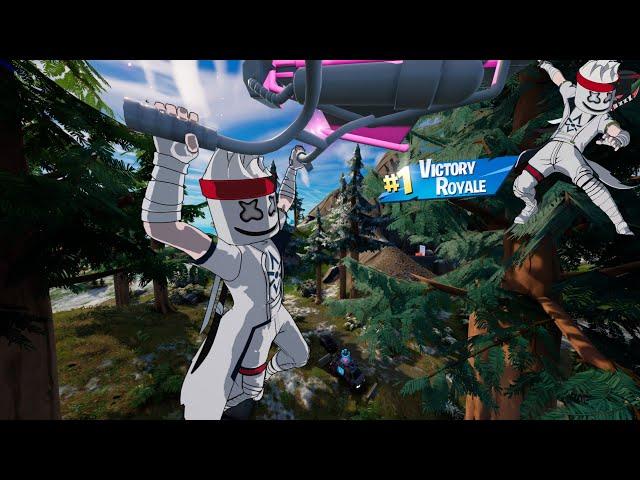 Fortnite Marshinobi Skin gameplay. Duos victory. Chapter 3 season 1