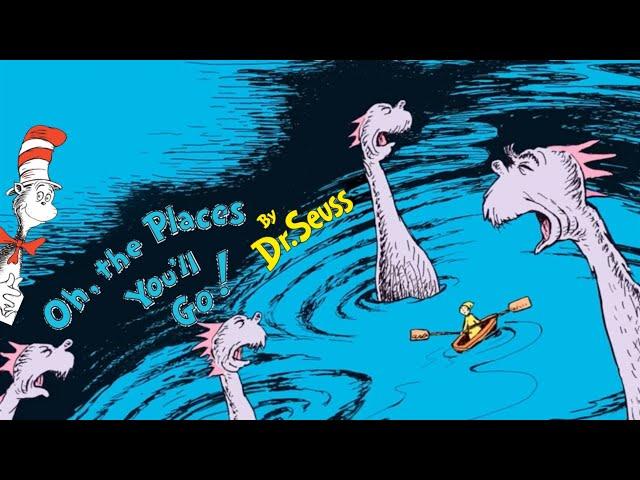 Oh, the Places You'll Go!  Read Aloud Animated Living Book by Dr. Seuss