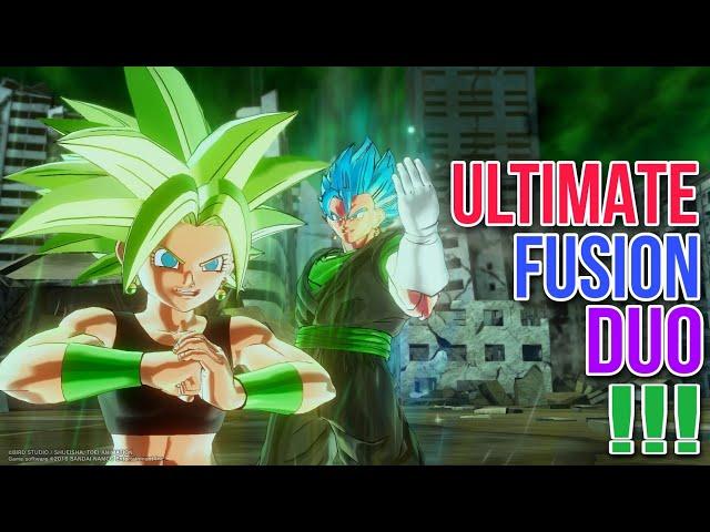 The potara fusion is too OVERPOWERED in: DRAGON BALL XENOVERSE 2 2v2 ft. @SoapyBowl