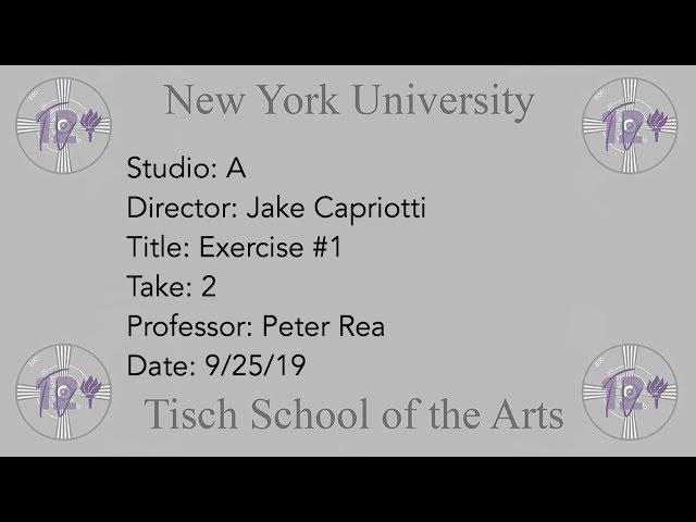 NYU Sight and Sound Studio Exercise 1: The Spectacular Now