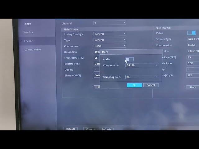 How to Enable Dahua NVR CCTV Audio | Enable Dahua DVR/NVR Audio
