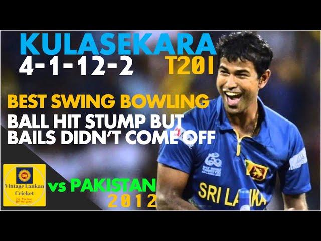 Extraordinary Nuwan Kulasekara T20I Bowling Spell of 4-1-13-2 vs PAK in 2012