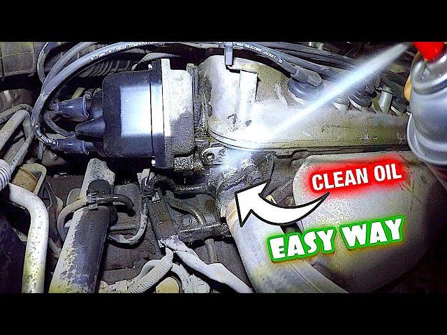 Quick OIL clean off ENGINE BLOCK