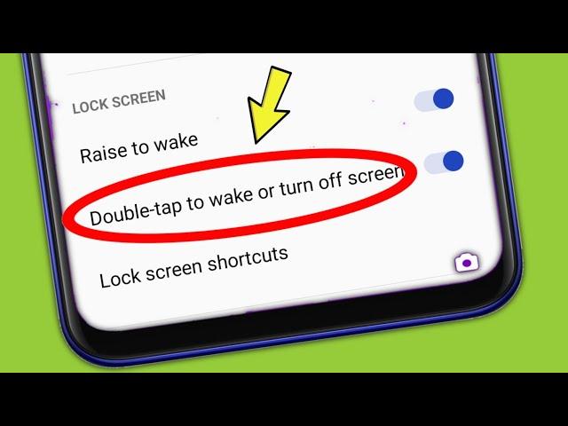 OnePlus Mobile || Double-tap to wake or turn off screen Setting in Nord Ce2