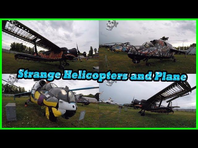 Abandoned Amazing Helicopters and Plane. Exploring Unusual and Strange Helicopters and Plane 2018