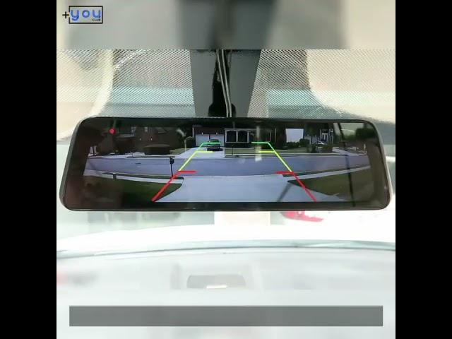 Smart Rearview Mirror With Dual Cameras