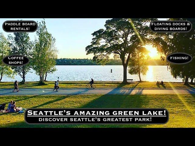 Seattle's amazing Green Lake!... Full tour.