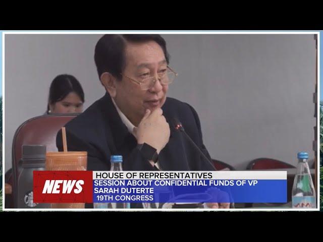 ANOMALYA SA CONFIDENTIAL FUNDS AT BUDGET NG DEPED AT OFFICE OF THE VICE PRESIDENT SA KAMARA