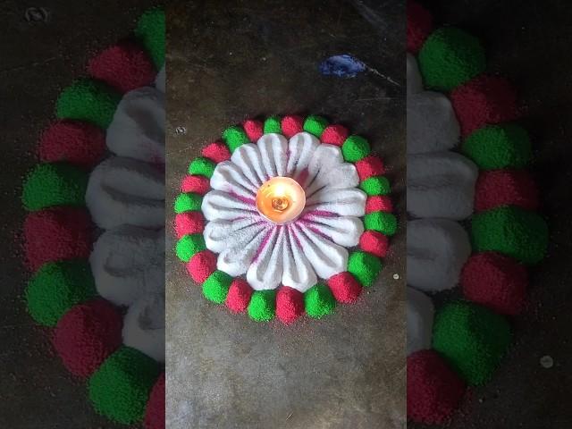 🪔🪔🪔 Diwali Rangoli #shorts #ytshorts #viralvideo