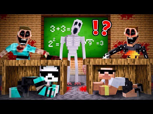 CAN WE ESCAPE FROM SCARY MIMICS SCHOOL IN MINECRAFT ?