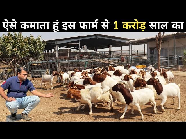 बकरी फार्म से 1 करोड़ साल का Profit ? | Goat Farming | Goat Farming in India