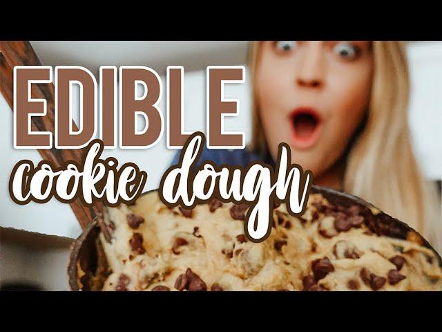 Edible Chocolate Chip Cookie Dough #shorts