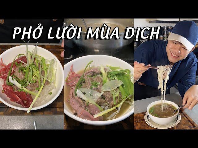 Thử nấu Phở từ Phở gói tại nhà mùa dịch siêu ngon và chất lượng của ông Anh thích nấu ăn