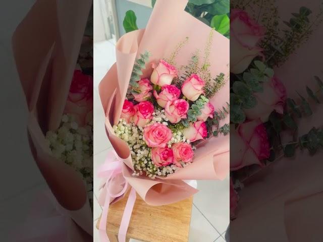 ช่อดอกกุหลาบอ้ายซา  #bouquet #sunflower #ร้านดอกไม้ #ร้านดอกไม้ใกล้ฉัน