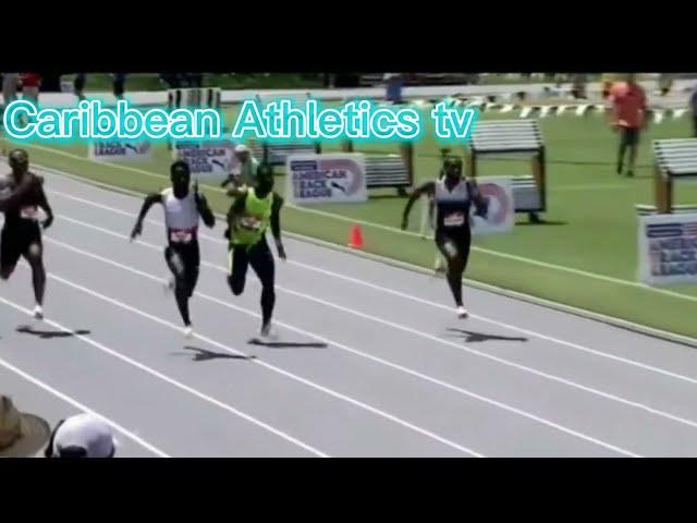 Ackeem Blake 9.92 100m FULL RACE.