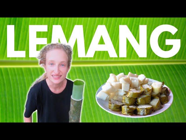 Lemang Rice: Authentic Method for Hari Raya