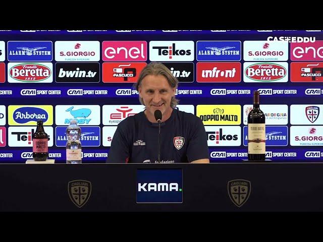 SERIE A ENILIVE | MISTER NICOLA IN CONFERENZA STAMPA | CAGLIARI - MILAN