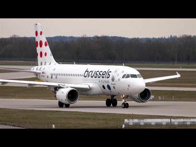 Munich Airport Plane Spotting: 2x Airbus A320 Departures Up Close!