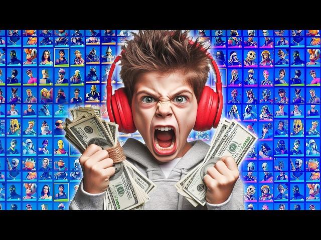 Trolling Fortnite’s Richest 9 Year Old!