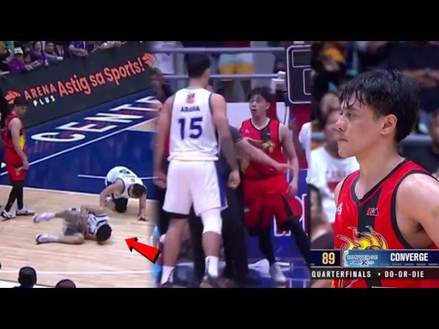 Terrence Romeo wants to fight entire Converge after landing elbow on Cabagnot & Stockton