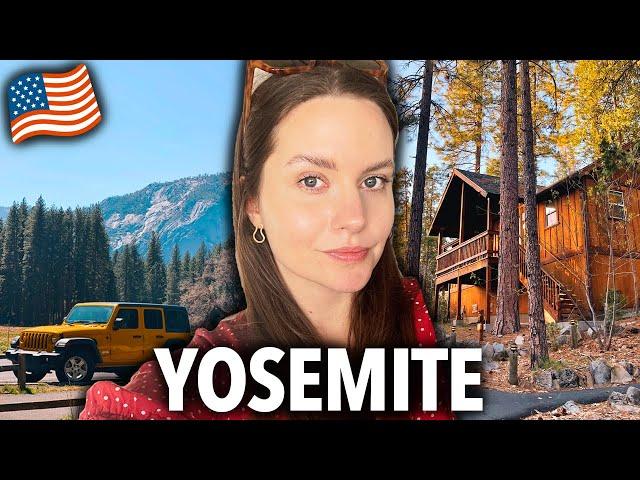 PARK NARODOWY YOSEMITE (Kalifornia) - widzieliśmy sekwoje! (Podróż po Stanach) | USA VLOG