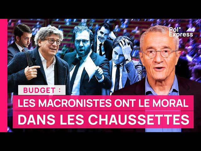 Budget : les macronistes ont le moral dans les chaussettes