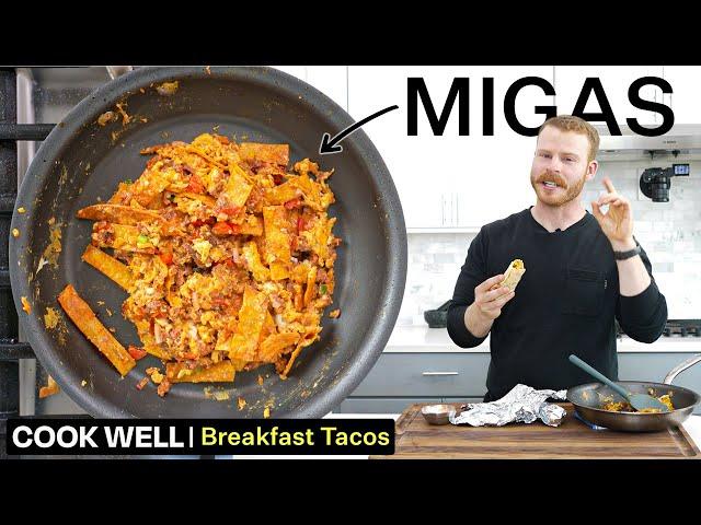 Why Migas are my favorite 10 minute breakfast taco.