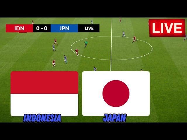 [LANGSUNG] Indonesia vs Jepang | Kualifikasi Piala Dunia AFC 24/25 | Pertandingan Langsung Hari Ini