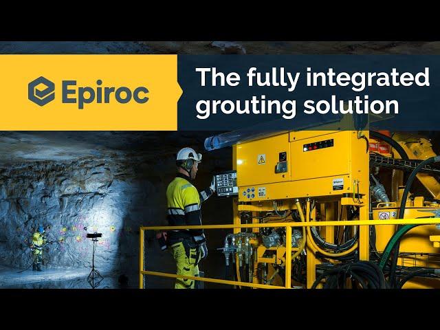 Unigrout M2 Smart - The Fully Integrated Grouting Solution