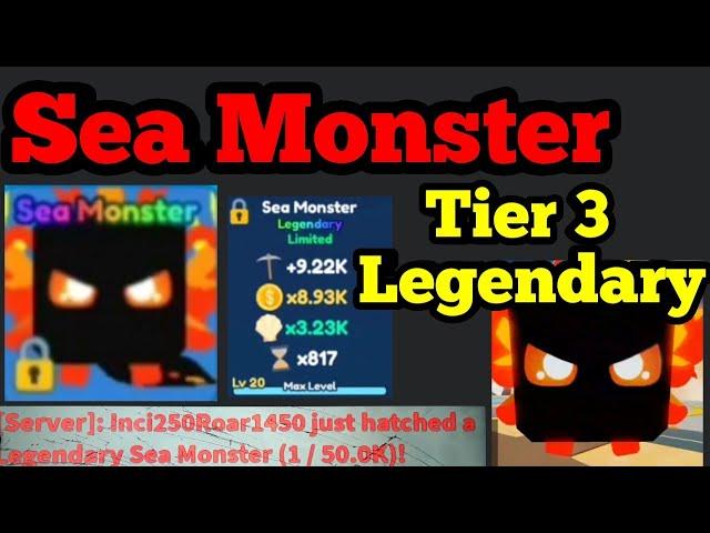 I Hatched The Best Tier 3 Legendary *Sea Monster* From The Royalty Egg In The New Atlantis Update