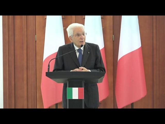 Conferința Președintei Republicii Moldova, Maia Sandu, și Președintelui Italiei, Sergio Mattarella