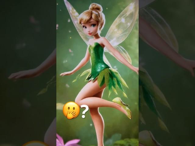 Glowup TINKER BELL as Ai #glowup #wicked #transformation #art #artist #disney #digitalart #shorts