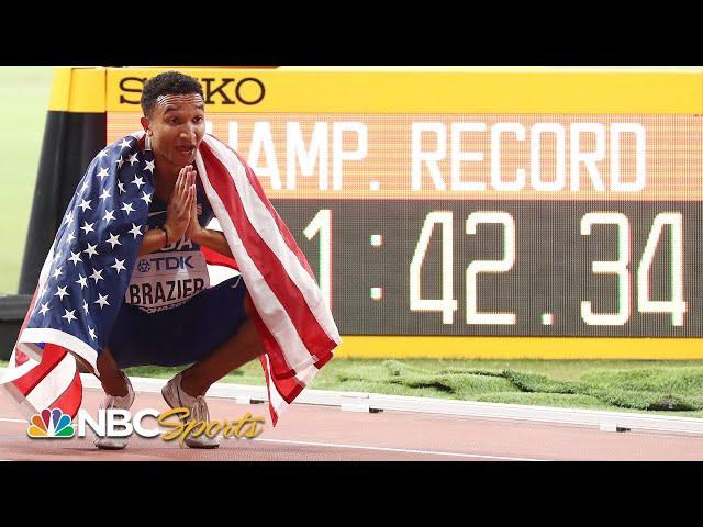 Donavan Brazier re-lives miraculous 800m comeback, 2019 world title race | NBC Sports