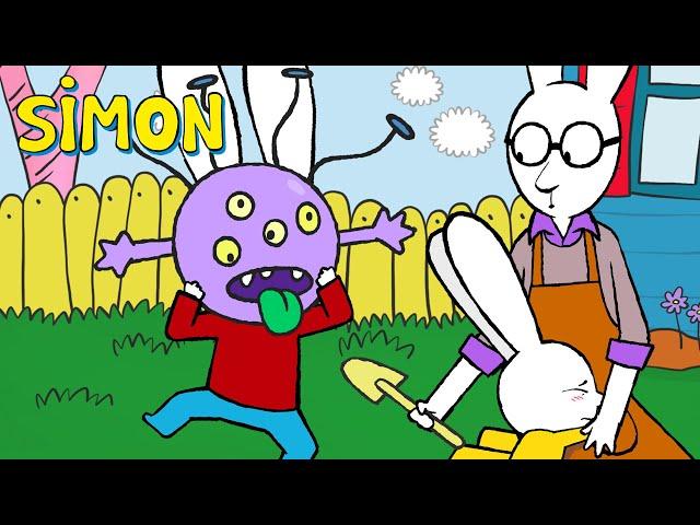 Can Daddy Be Scared? | Simon | Full episodes Compilation 30min S3 | Cartoons for Kids