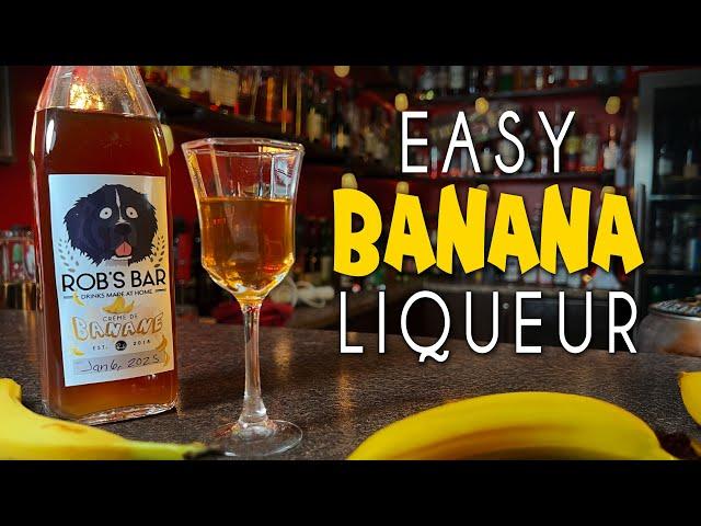 Homemade Banana Liqueur in Just Hours – Sous Vide Hack