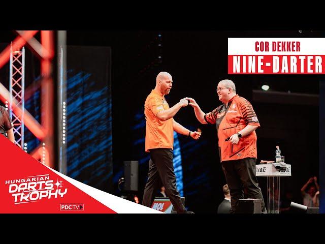 NINE-DARTER! | COR DEKKER PRODUCES PERFECTION IN BUDAPEST | 2024 Hungarian Darts Trophy