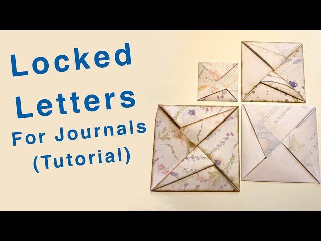 Locked Letters for Journals