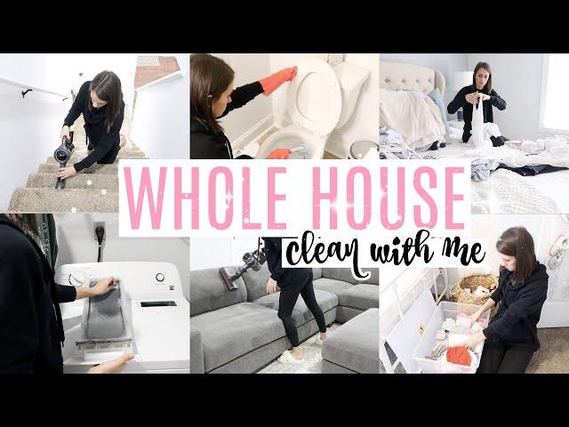 WHOLE HOUSE CLEAN WITH ME 2020 // ALL DAY CLEAN WITH ME // ultimate CLEANING MOTIVATION