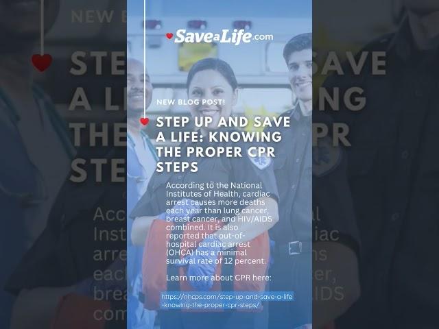 Step Up and Save a Life: Knowing the Proper CPR Steps