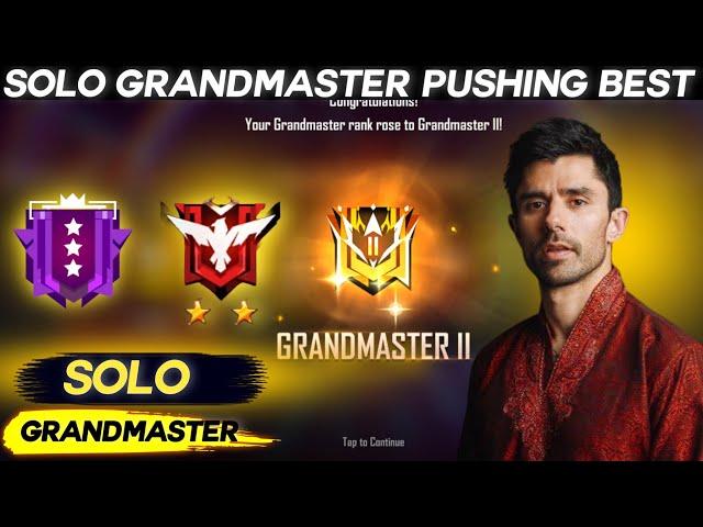 Solo Rank Push With K Character | K Character Ability New Update | Solo Rank Push Season 27 