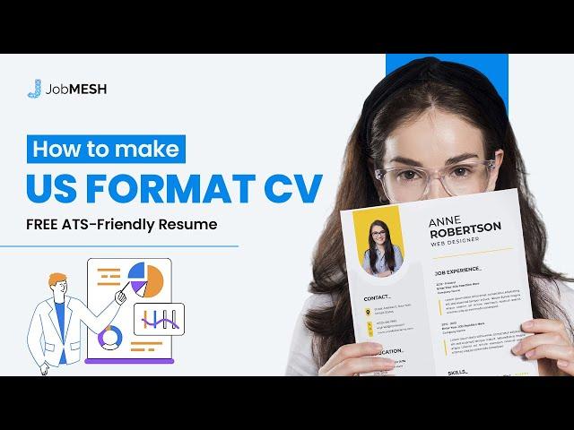 How to make US Format CV For FREE - American Resume