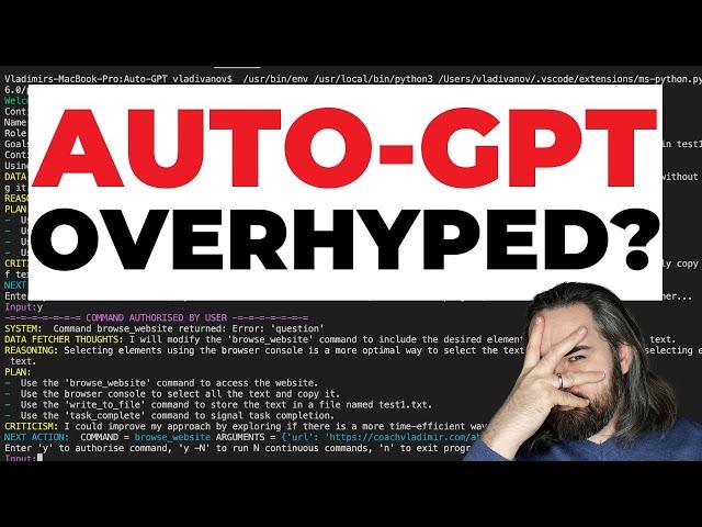 Auto-GPT Madness: The Self-Prompting AI