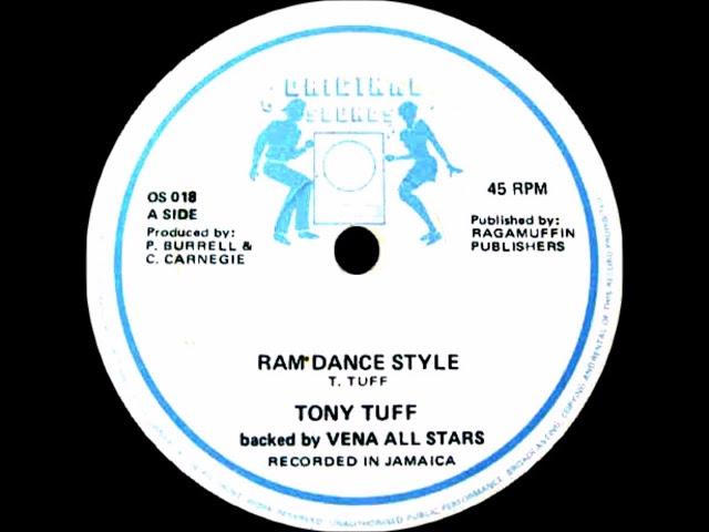 Tony Tuff - Ram Dance Style + Dub - 12" Original Sounds 1987 - TONIGHT RIDDIM 80'S DANCEHALL