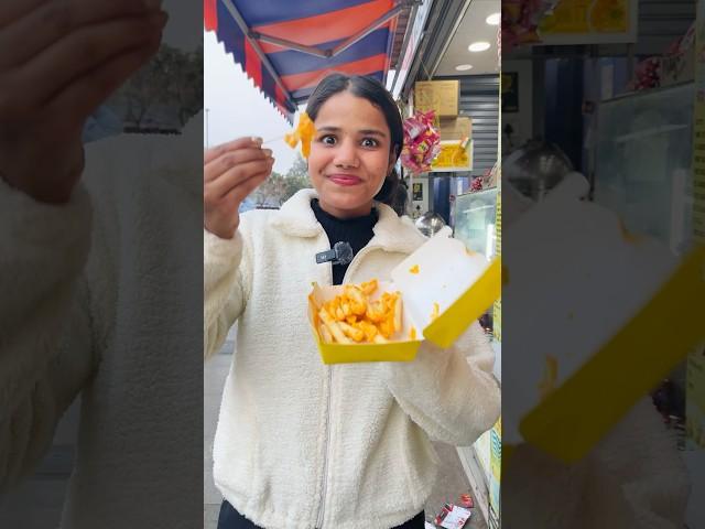 10 min Cheese Street Food Challenge | Eating Only cheese Street Food For A Day #shorts #ashortaday