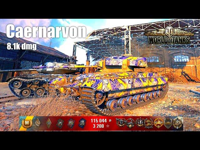 Caernarvon, 8.1K Damage, 6 Kills, Studzianki - World of Tanks